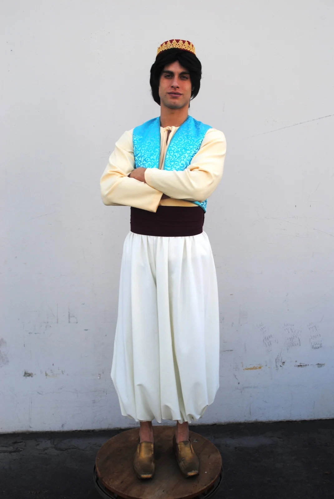Arabian Prince party character in Dallas