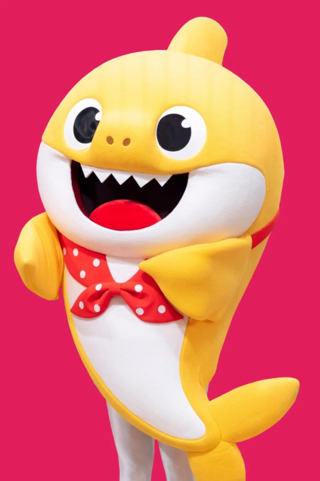 Singing Shark party character in Dallas