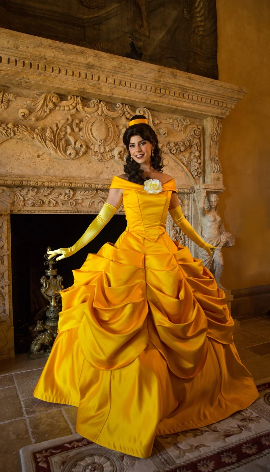 Bookish Princess party character in Dallas