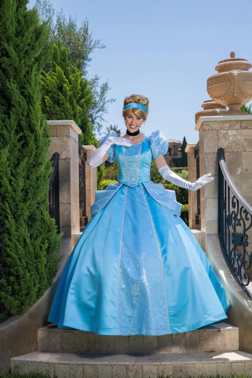 Glass Slipper Princess party character in Dallas