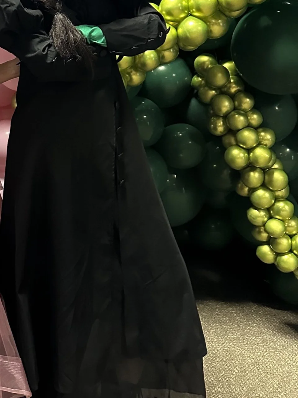 Emerald Witch party character in Dallas