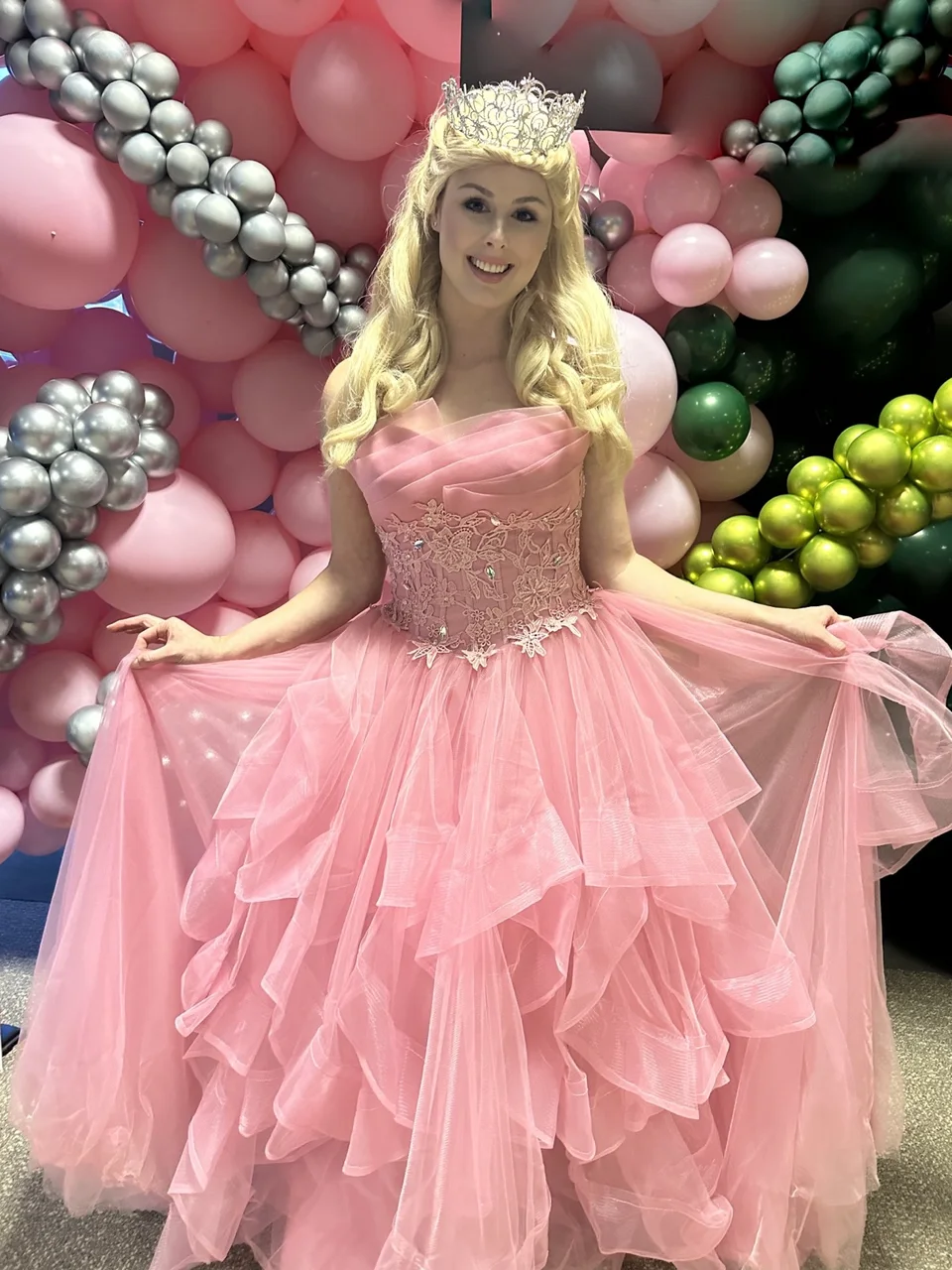 Bubble Witch party character in Dallas