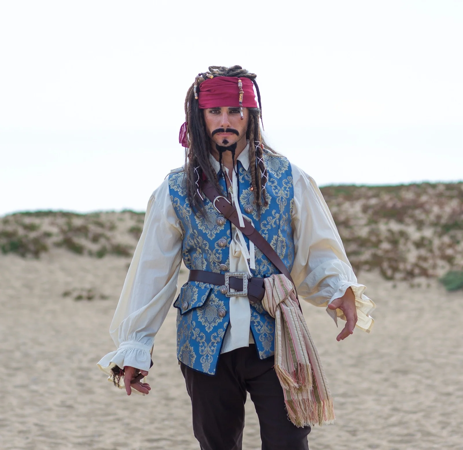 Pirate party character in Dallas