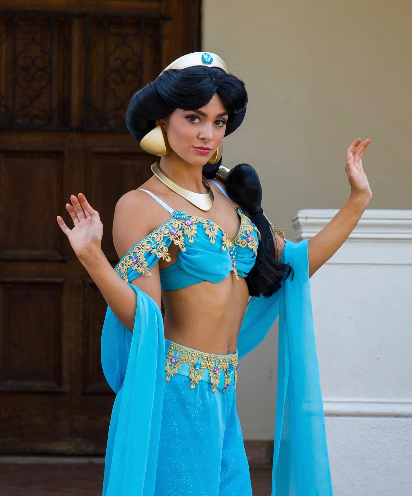 Arabian Princess party character in Dallas