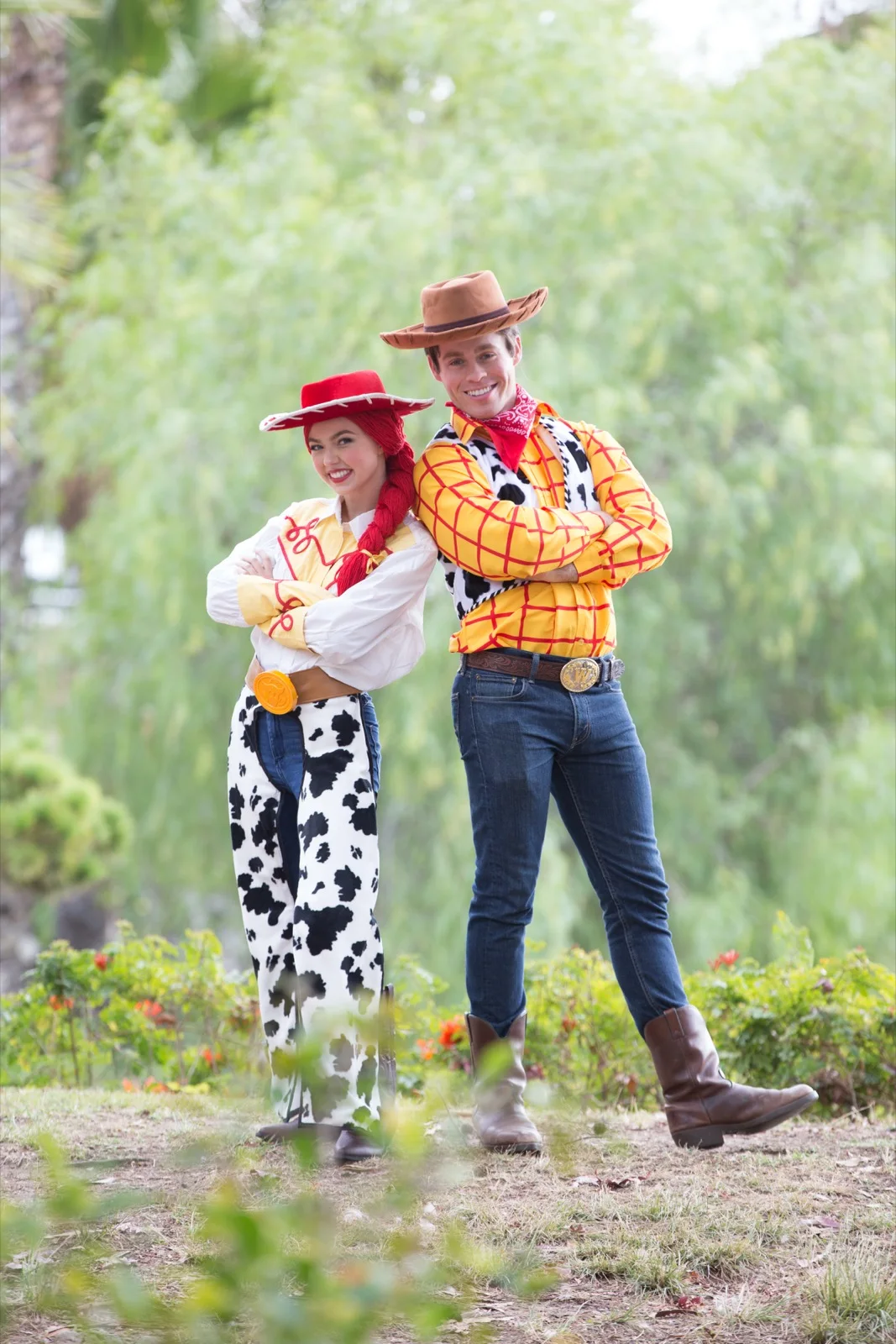 Cow Girl party character in Dallas