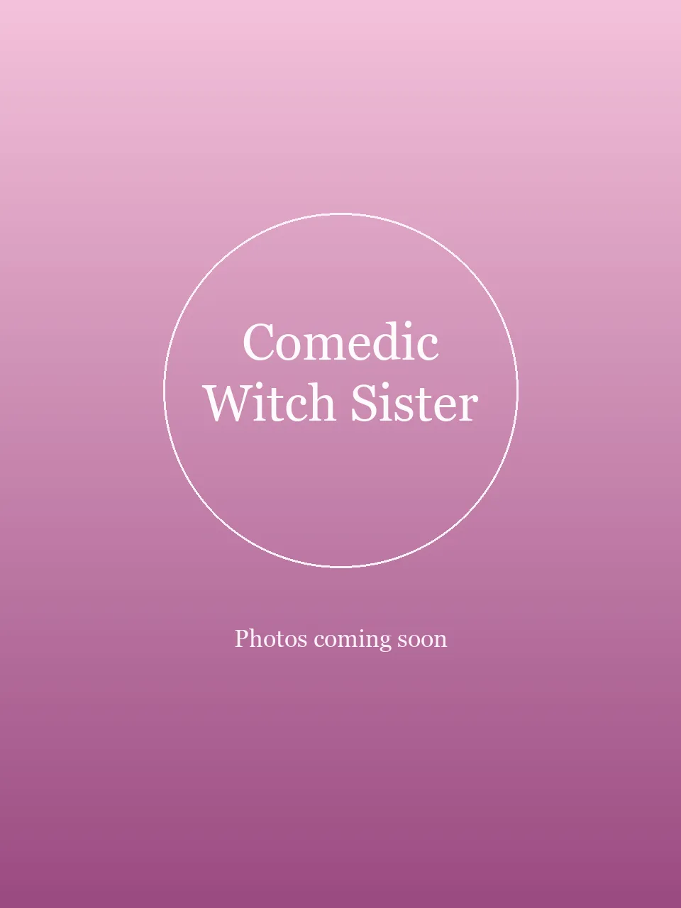 Comedic Witch Sister party character in Dallas