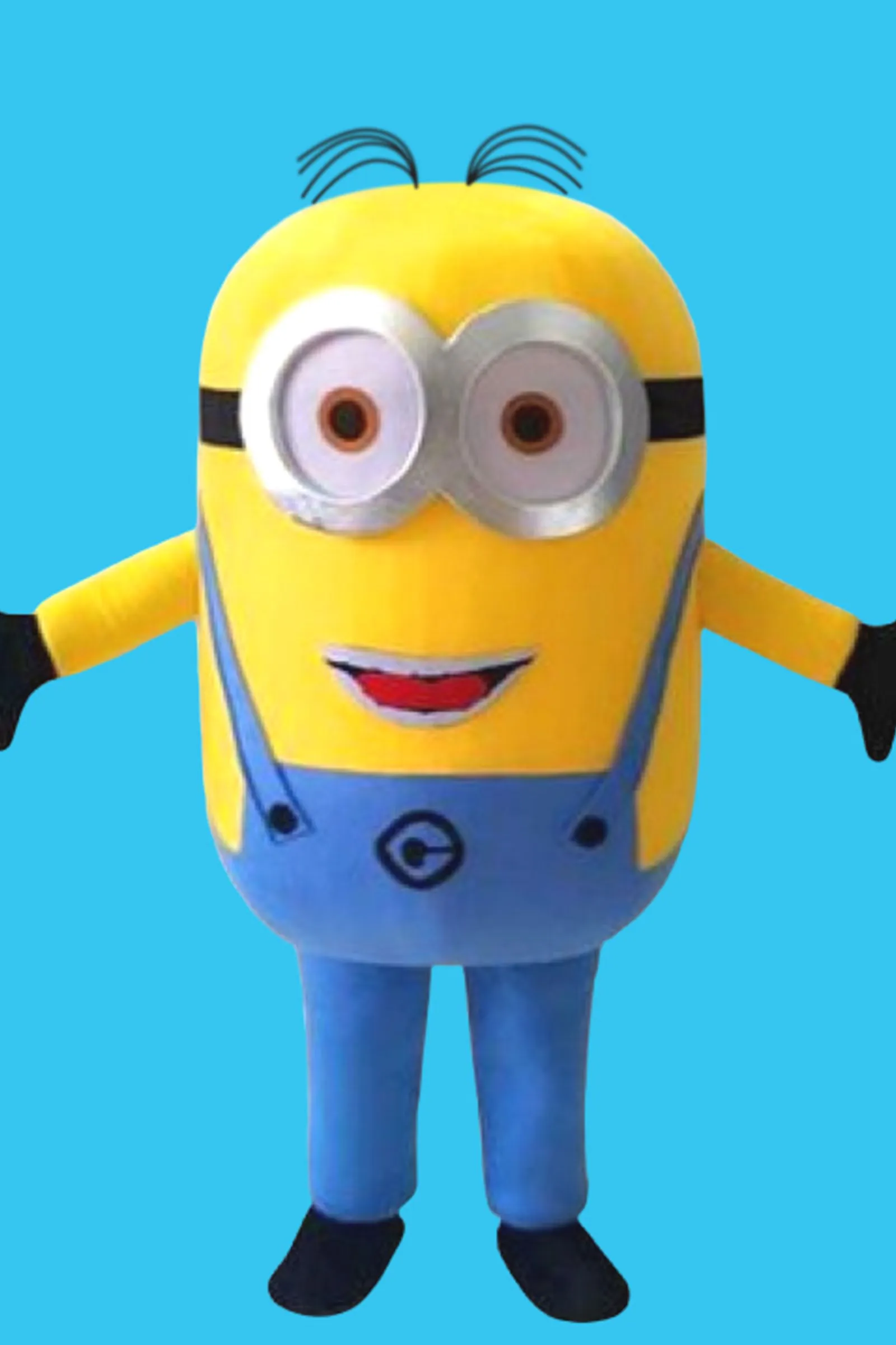Little Yellow Helper party character in Dallas