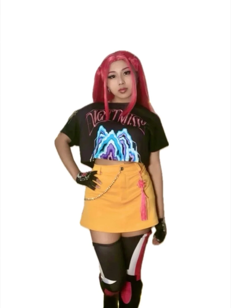 K-Pop Warrior party character in Dallas