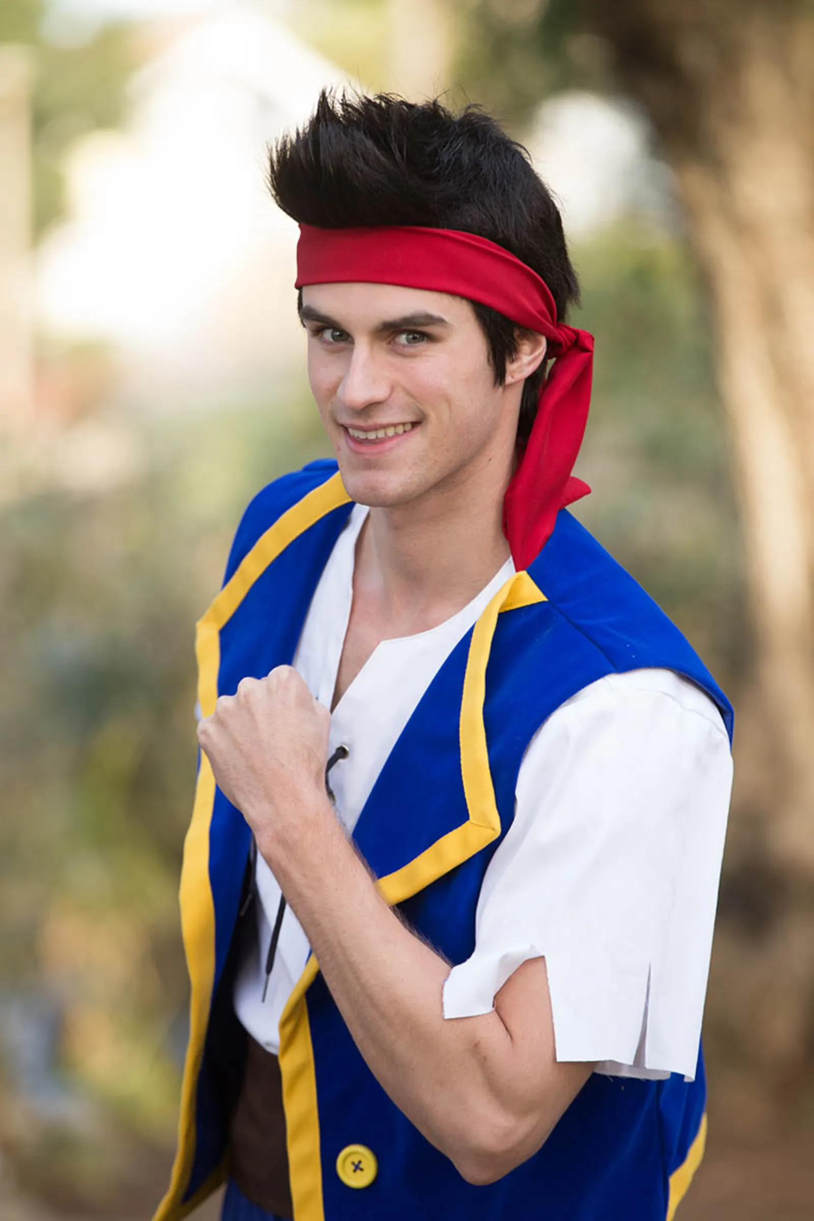 Boy Pirate party character in Dallas