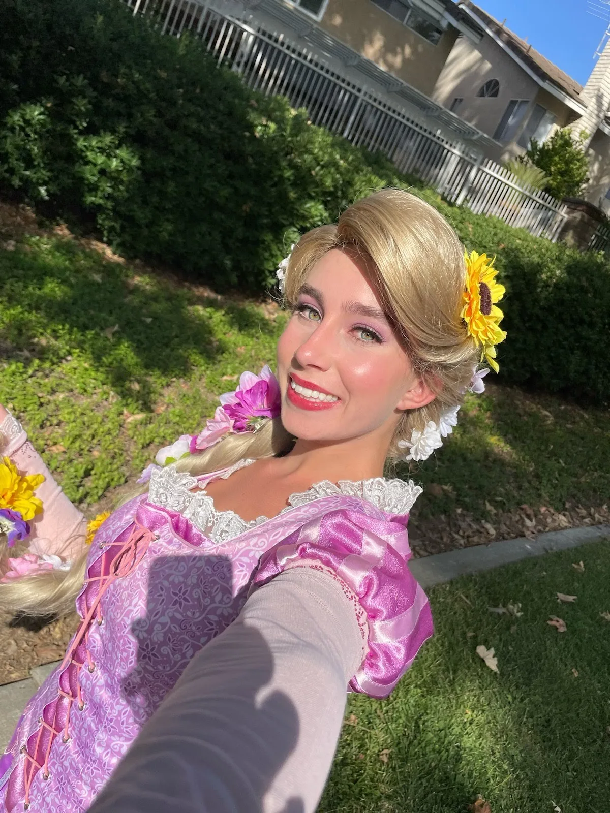 Tower Princess party character in Dallas