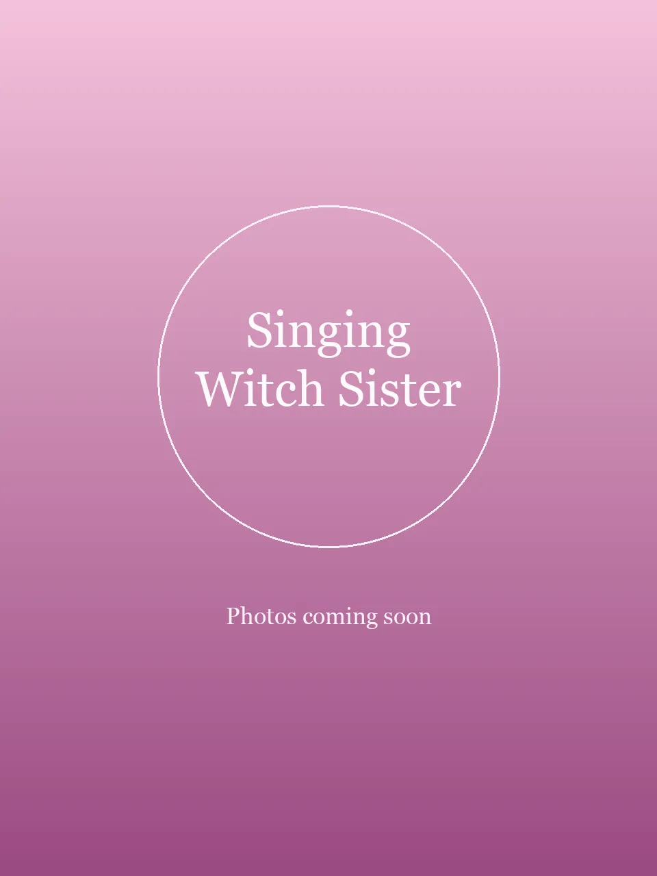 Singing Witch Sister party character in Dallas