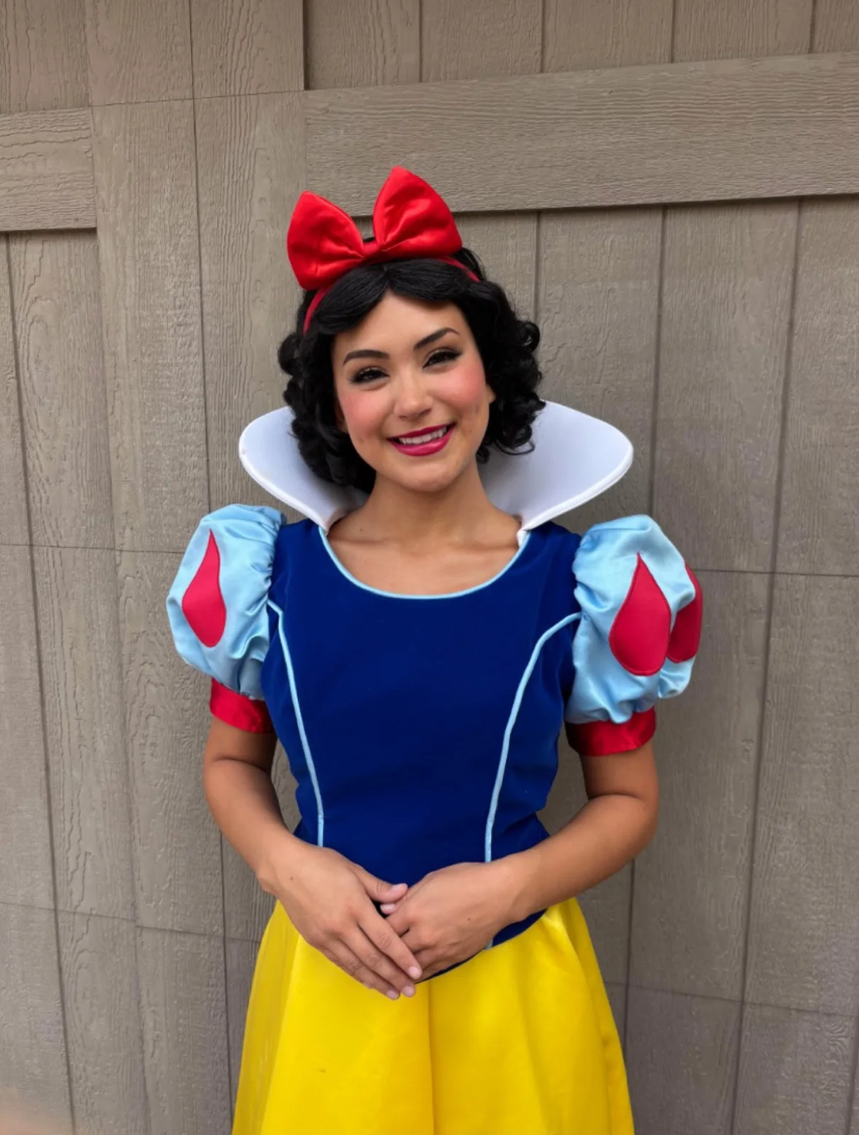 Forest Princess party character in Dallas