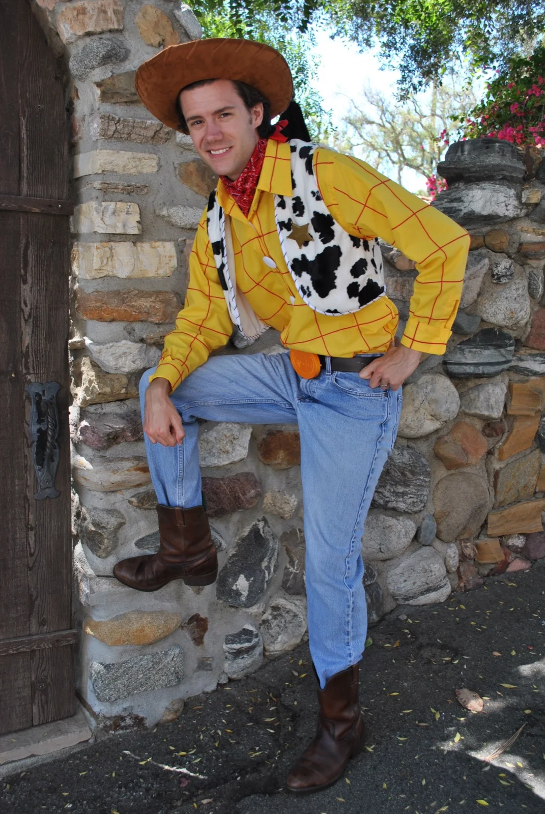 Cow Boy party character in Dallas